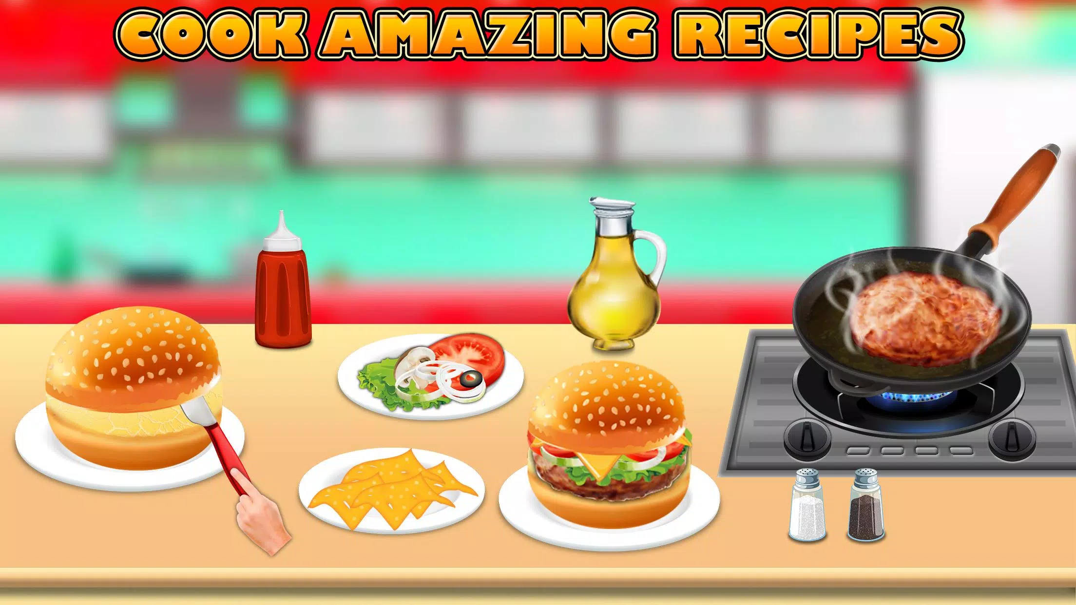 Cooking Chef Restaurant Game Ekran Görüntüsü 1