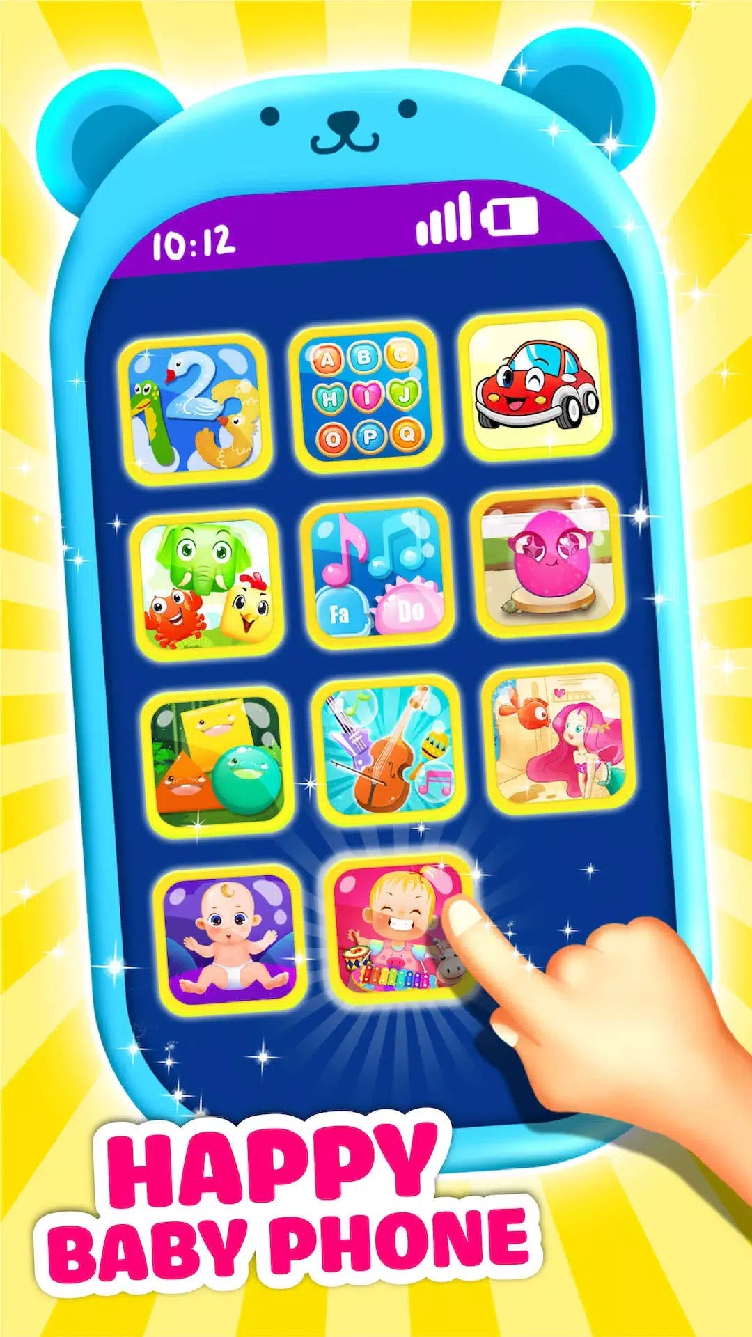 嬰兒電話遊戲 - 2-5歲嬰兒 遊戲 應用截圖第3張