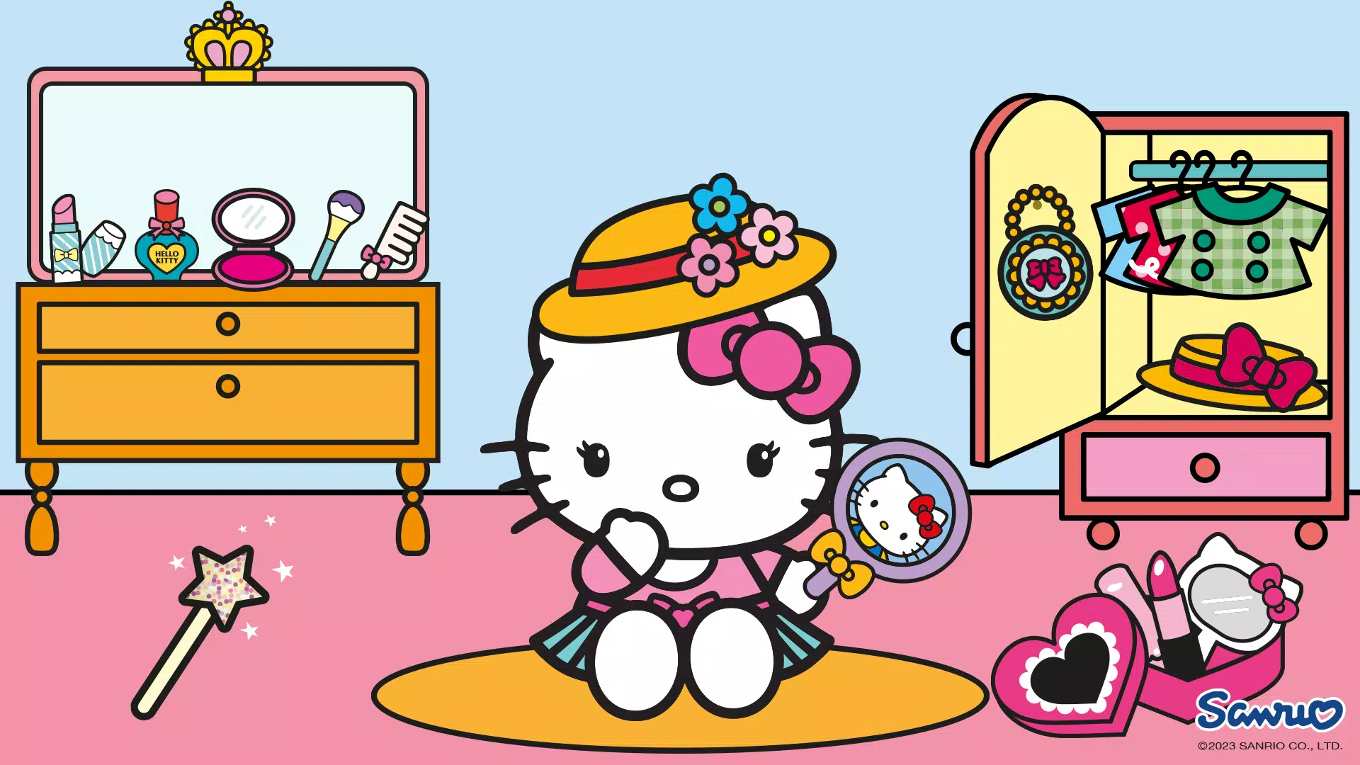 Hello Kitty Playhouse Tangkapan skrin 0
