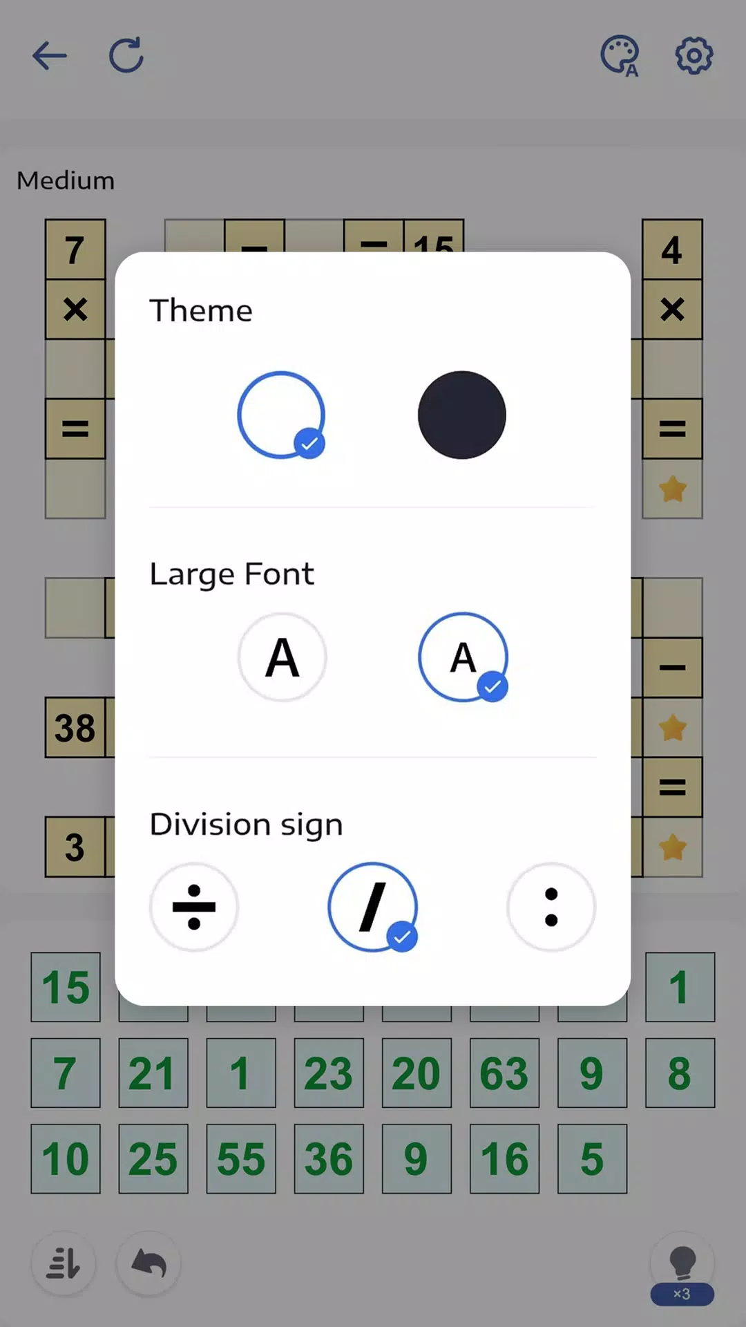 Crossmath - Math Puzzle Games Скриншот 3
