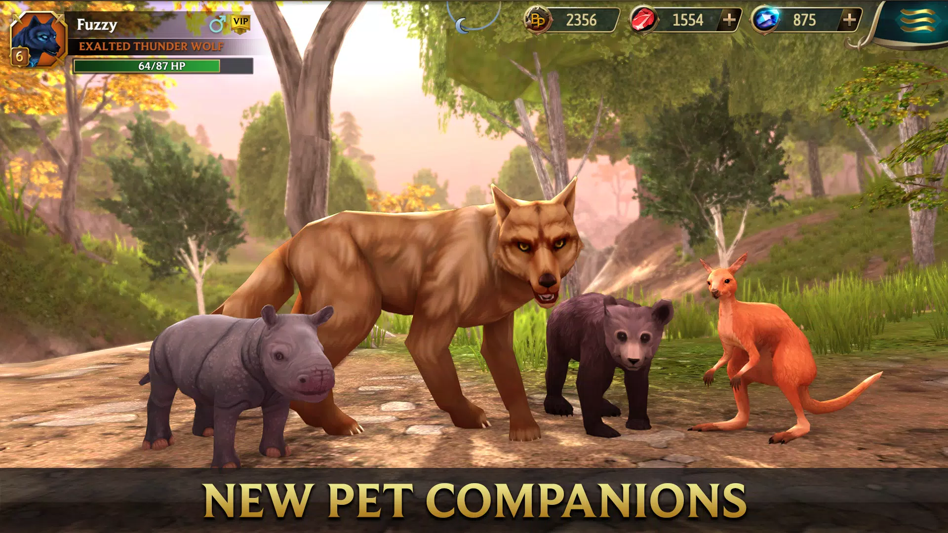 Wolf Tales - Wild Animal Sim應用截圖第1張