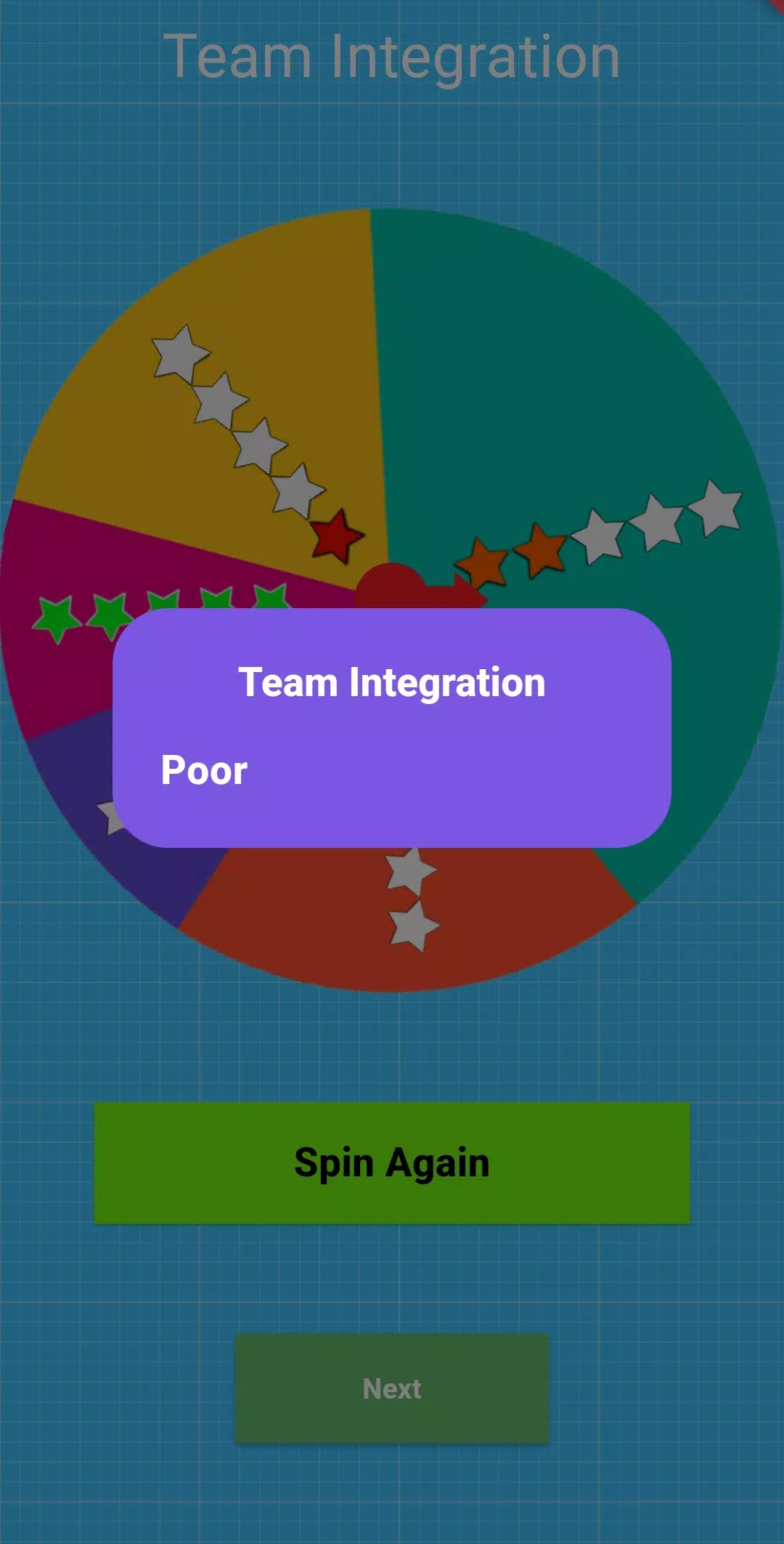 Soccer Coach Career Wheel Screenshot 0