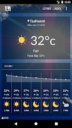 Uzbekistan Weather應用截圖第0張