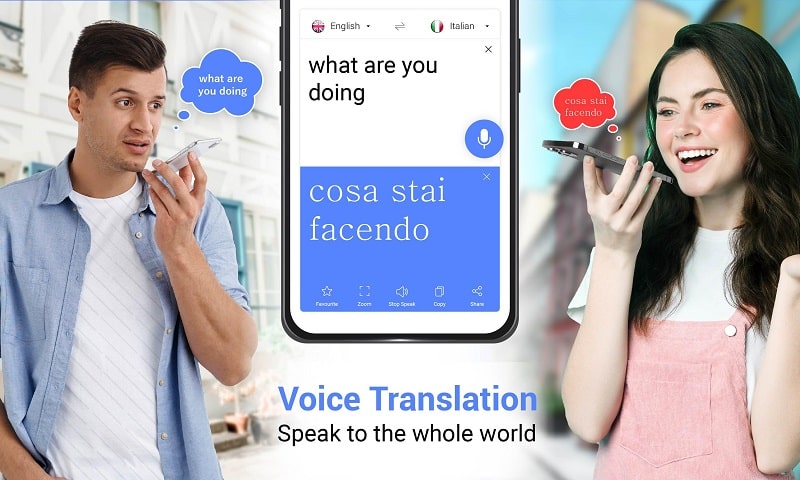 All Language Translate App Captura de pantalla 0