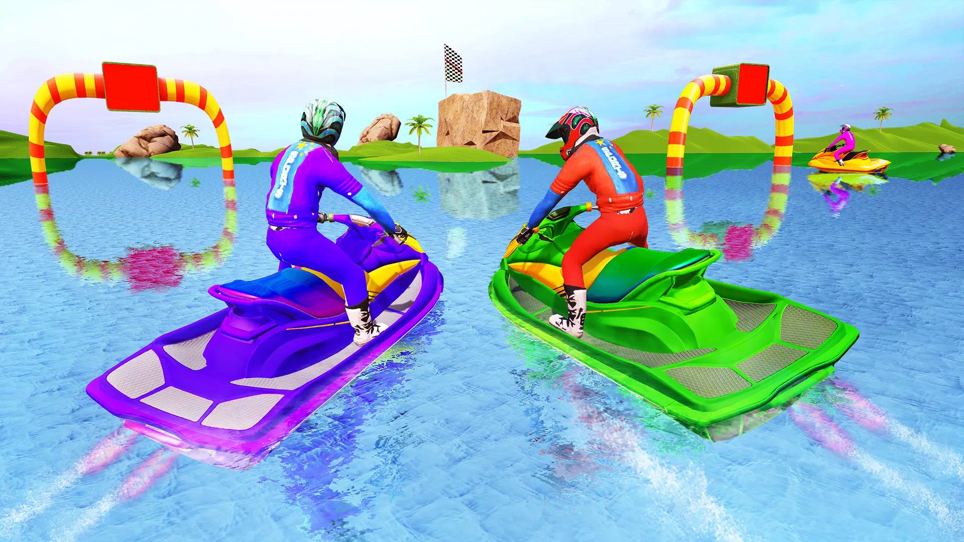 Jet Ski Games Boat Racing Game應用截圖第2張