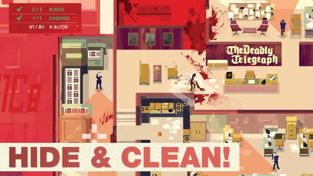 潜行动作游戏“Serial Cleaner”手机预注册开放