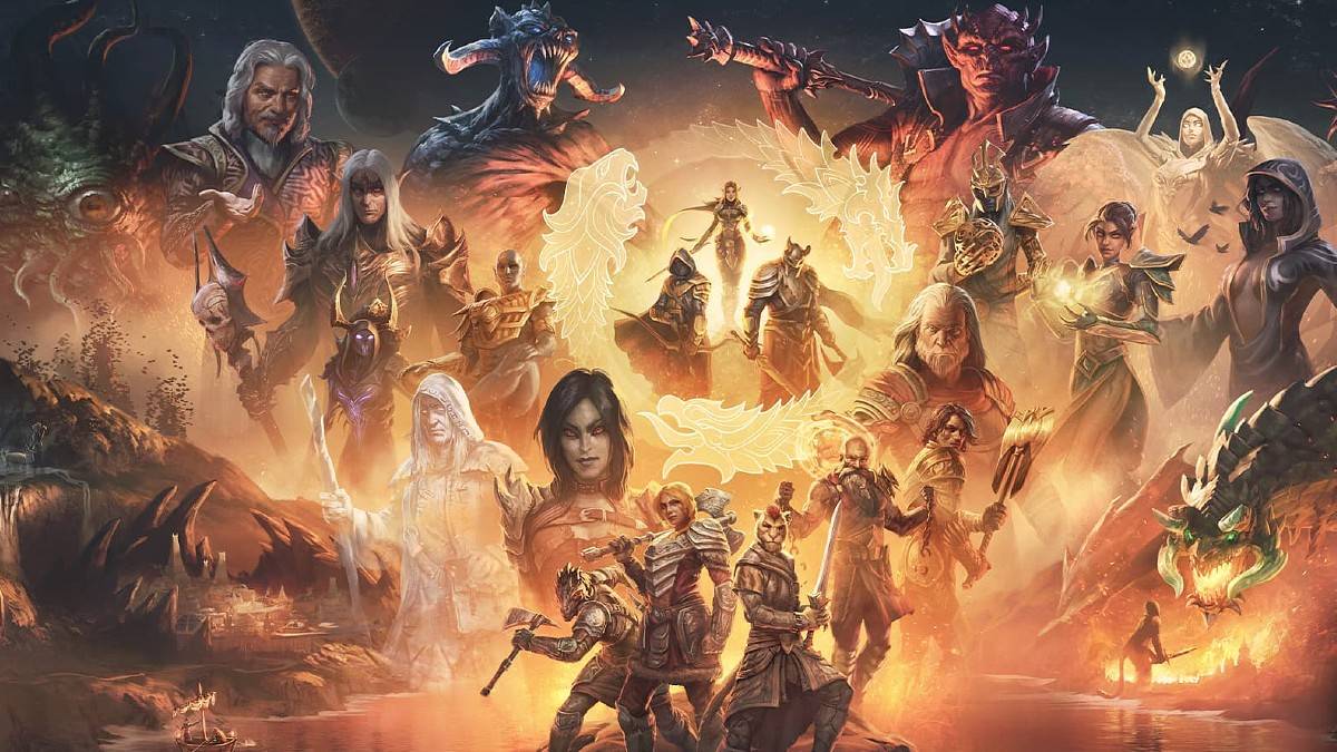 ESO 擴展包和 DLC 按時間順序排列