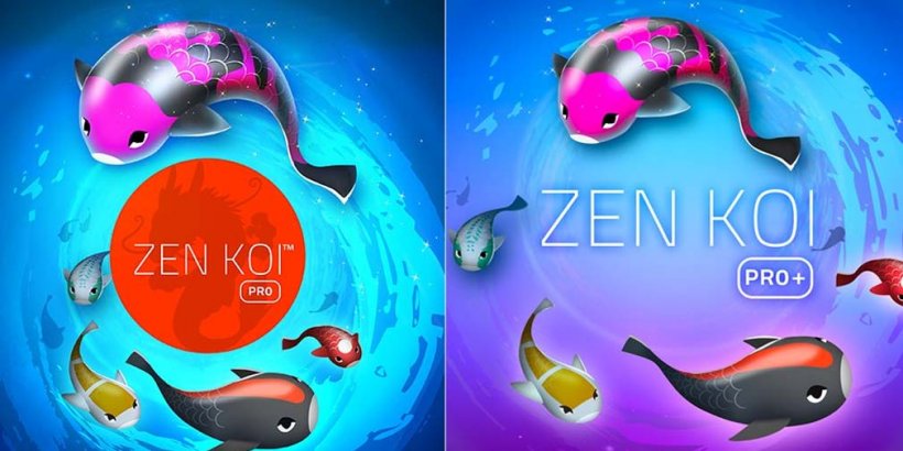 Mit Zen Koi Pro können Sie Koi sammeln und staunen, wie sie sich in Drachen verwandeln, jetzt auf Apple Arcade erhältlich