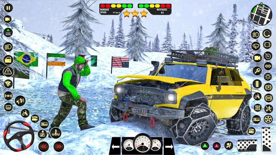 US Offroad Fury Car Driving 3D應用截圖第1張