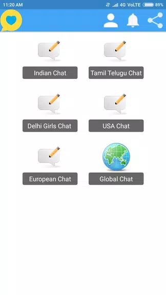 Indian Girls Chat 스크린샷 2