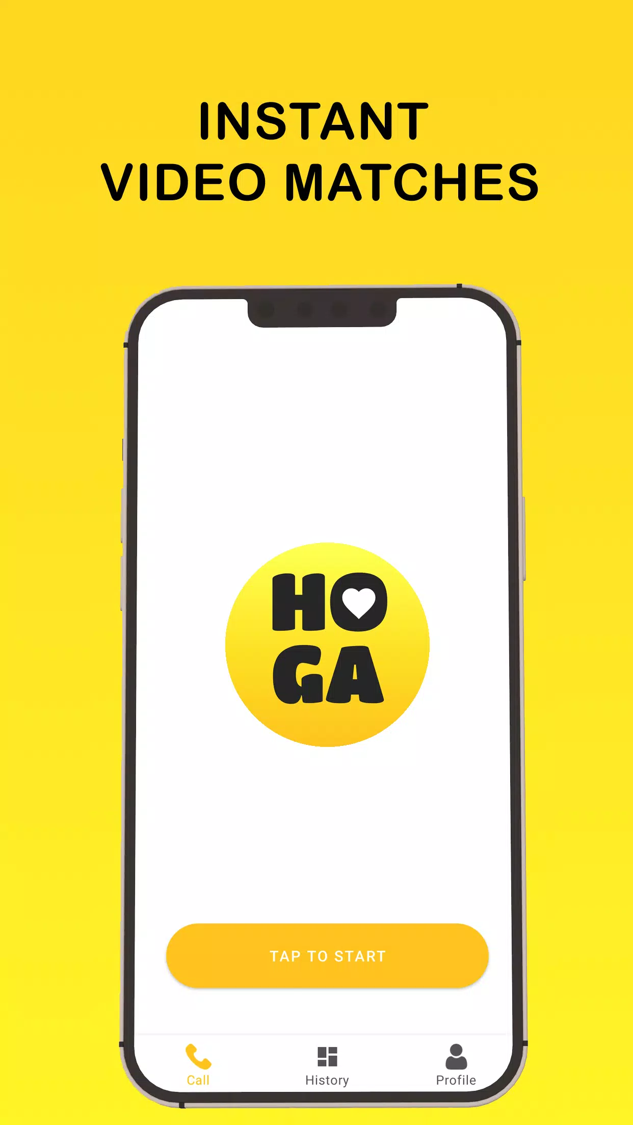 Hoga - Live video chat Captura de pantalla 1