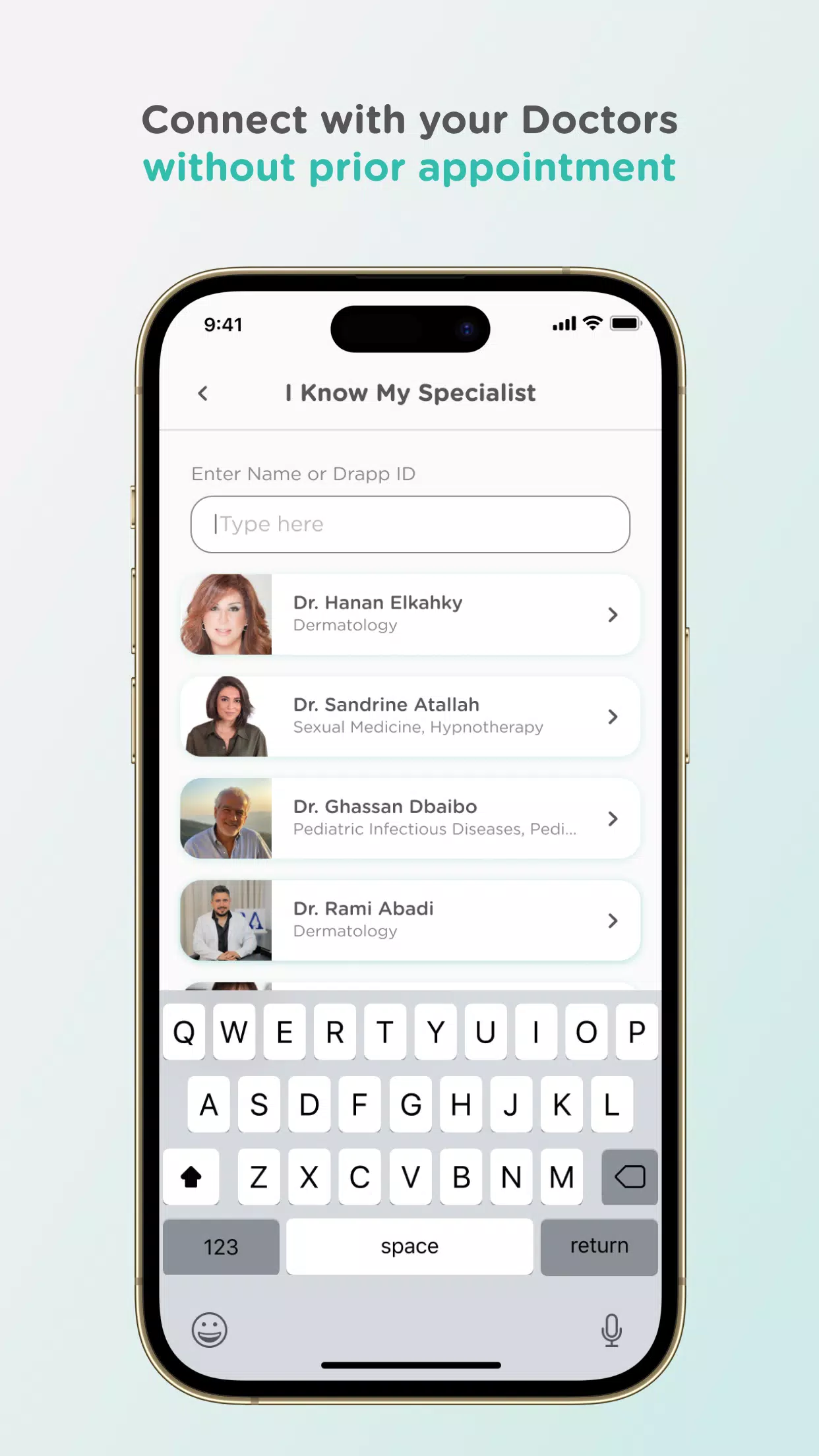 DRAPP –Telehealth Made Easy ภาพหน้าจอ 2