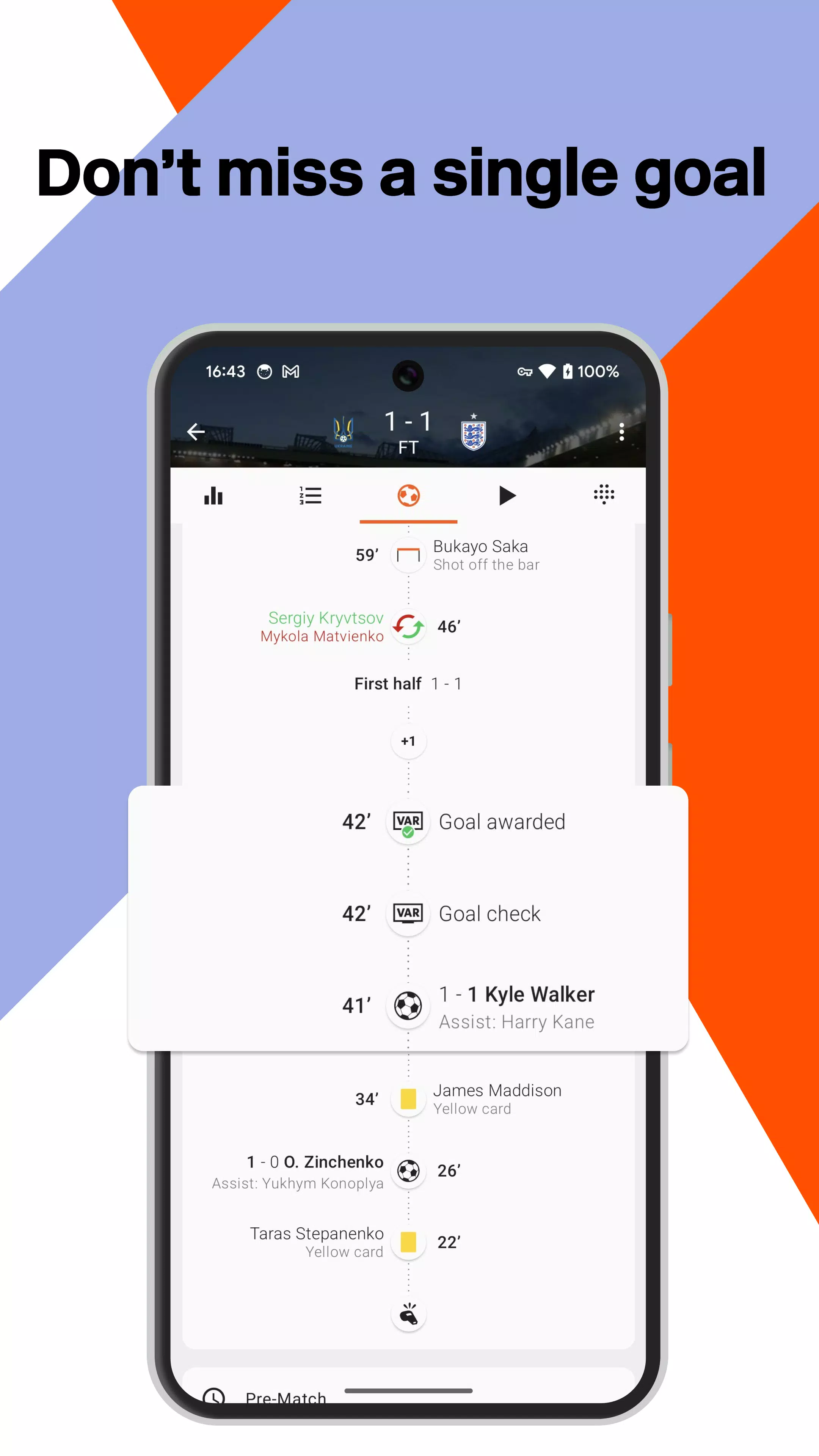 Forza Football 축구 라이브 스코어 스크린샷 2