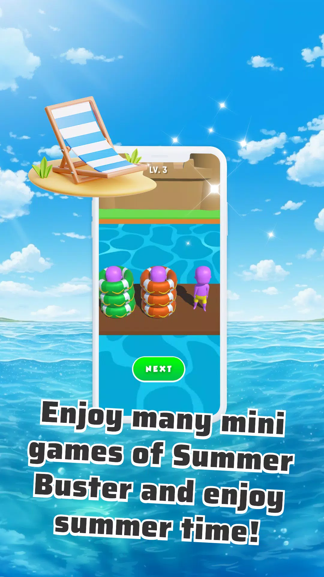 Summer Buster Game Ảnh chụp màn hình 1