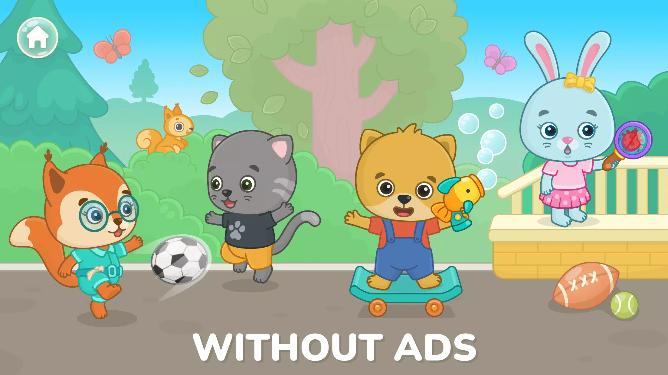 Bimi Boo World: Toddler Games ภาพหน้าจอ 1