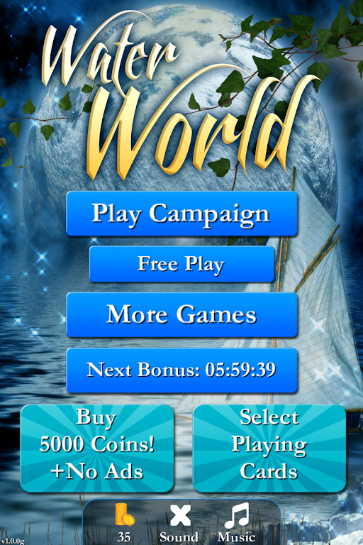 Pyramid Solitaire Water World應用截圖第0張