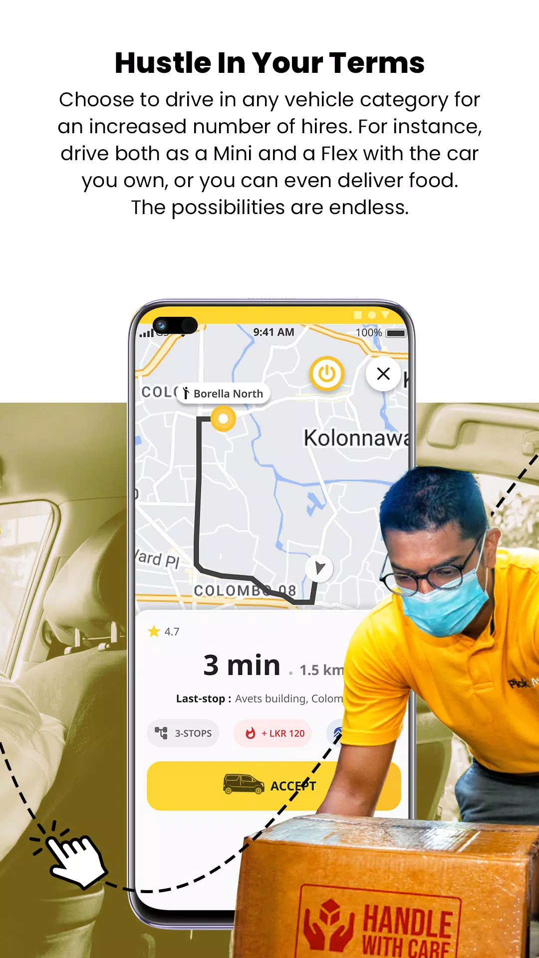 PickMe Driver स्क्रीनशॉट 3