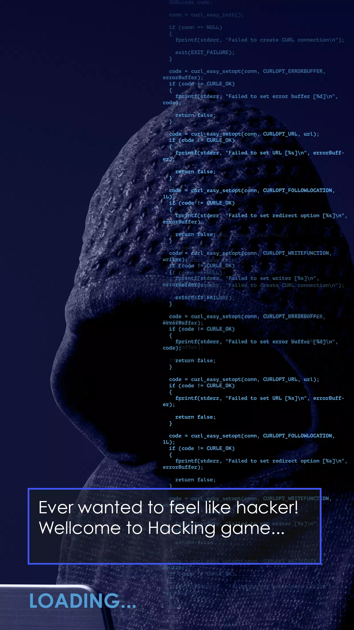 Cyber Hacker Bot Hacking Game應用截圖第0張
