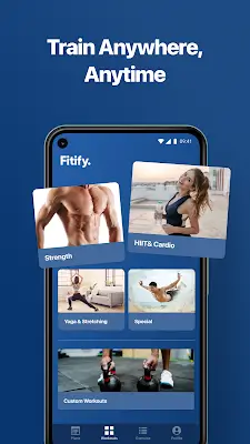 Fitify: Fitness, Home Workout應用截圖第2張