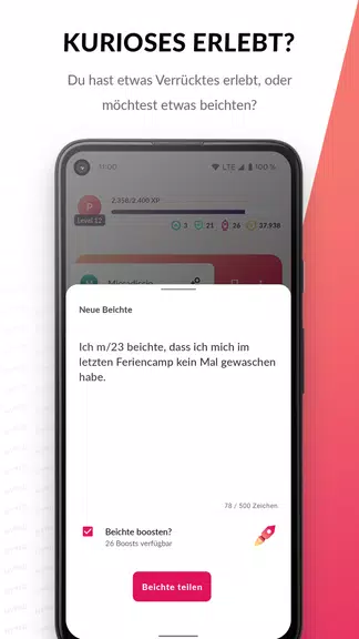 HYPED - soziales Netzwerk Ảnh chụp màn hình 3
