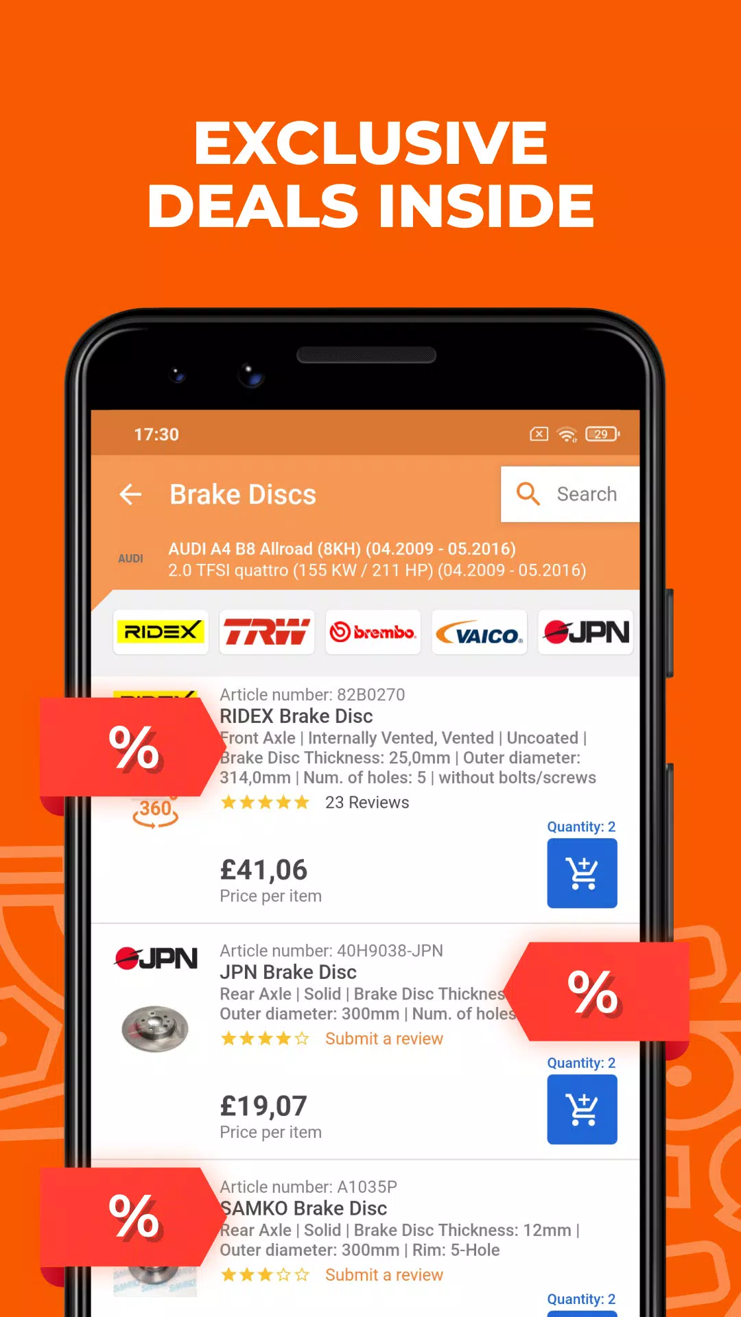 AUTODOC: buy car parts online Zrzut ekranu 3