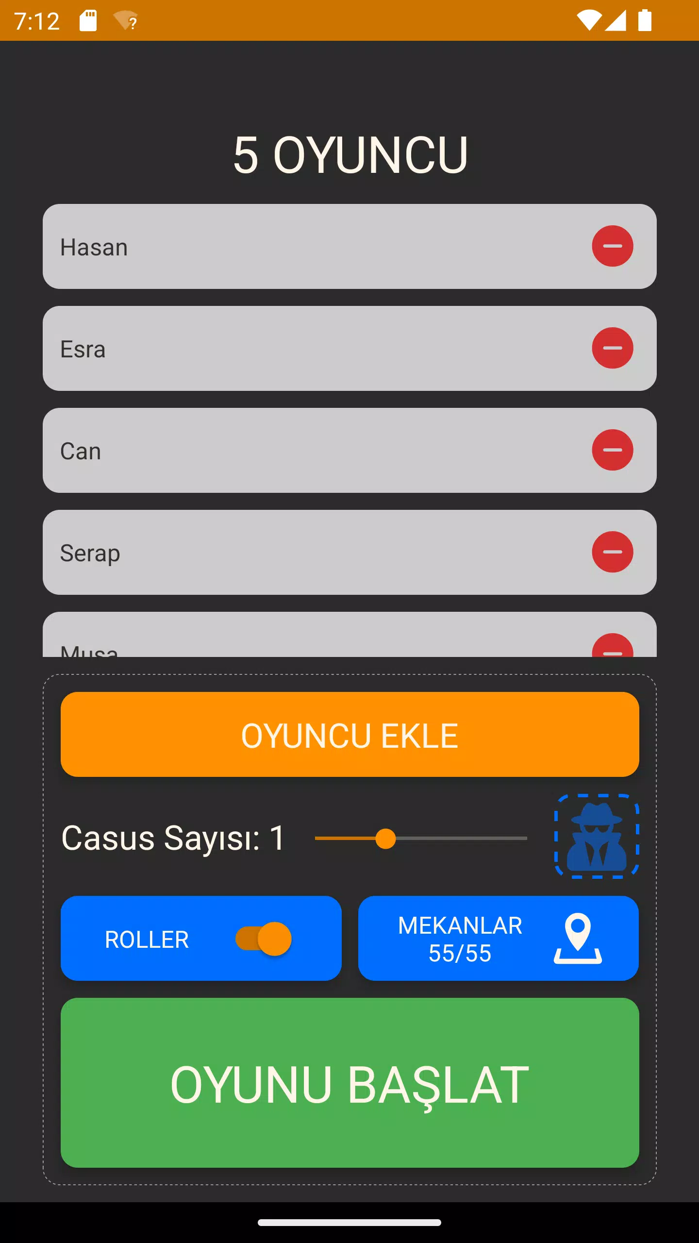 Spyfall Tangkapan skrin 0