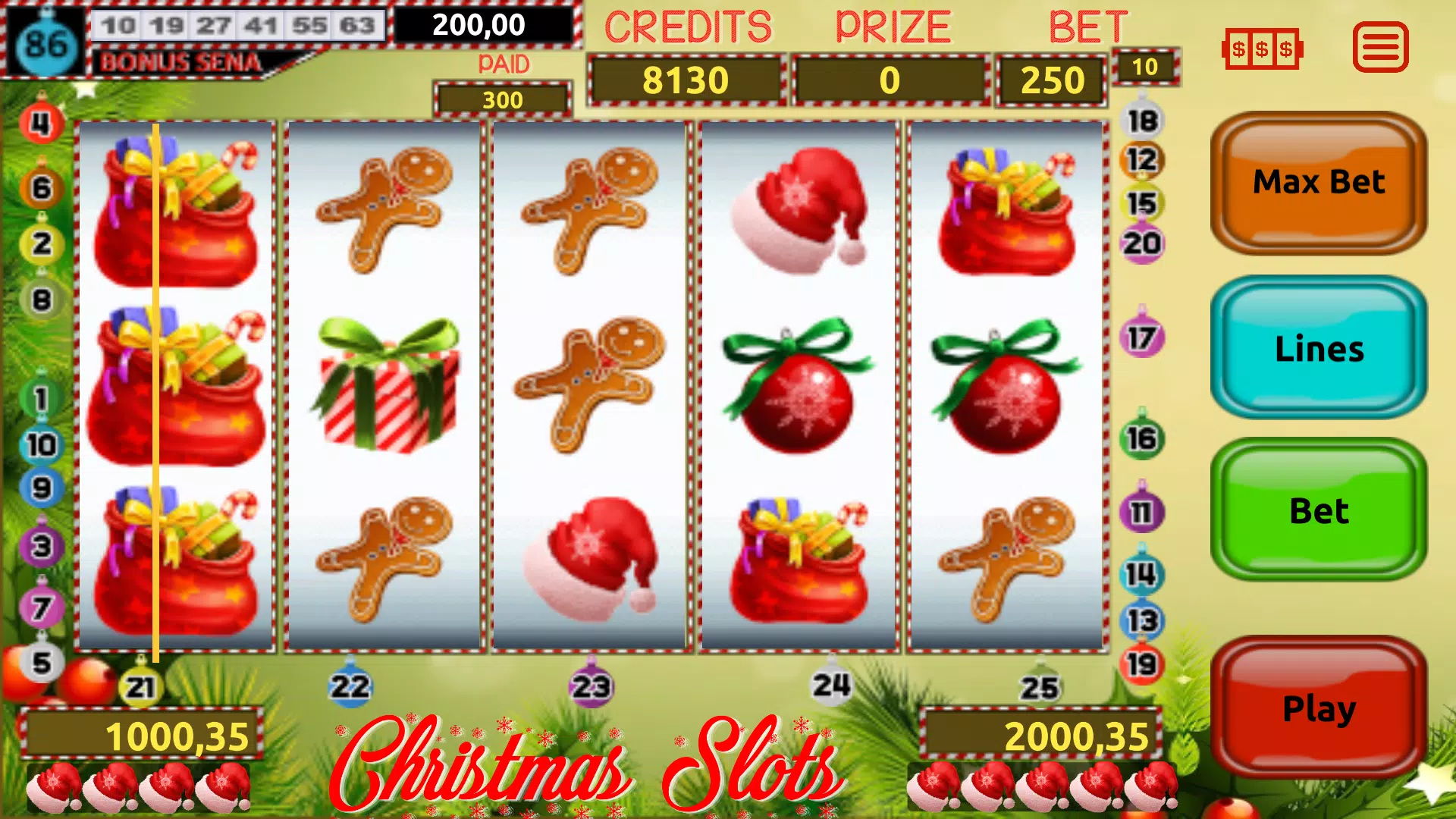 Christmas (Xmas) Slots স্ক্রিনশট 1