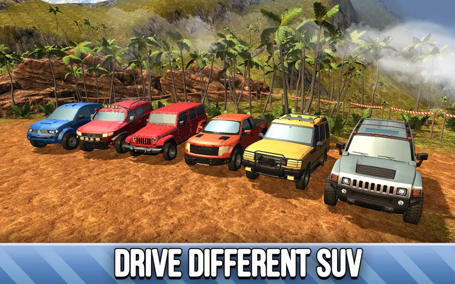 SUV 4x4 Rally Driving स्क्रीनशॉट 1