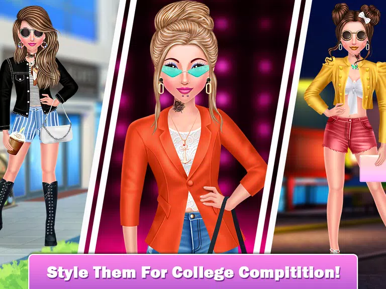 Fashion Makeup: Dress Up Girls Capture d'écran 3