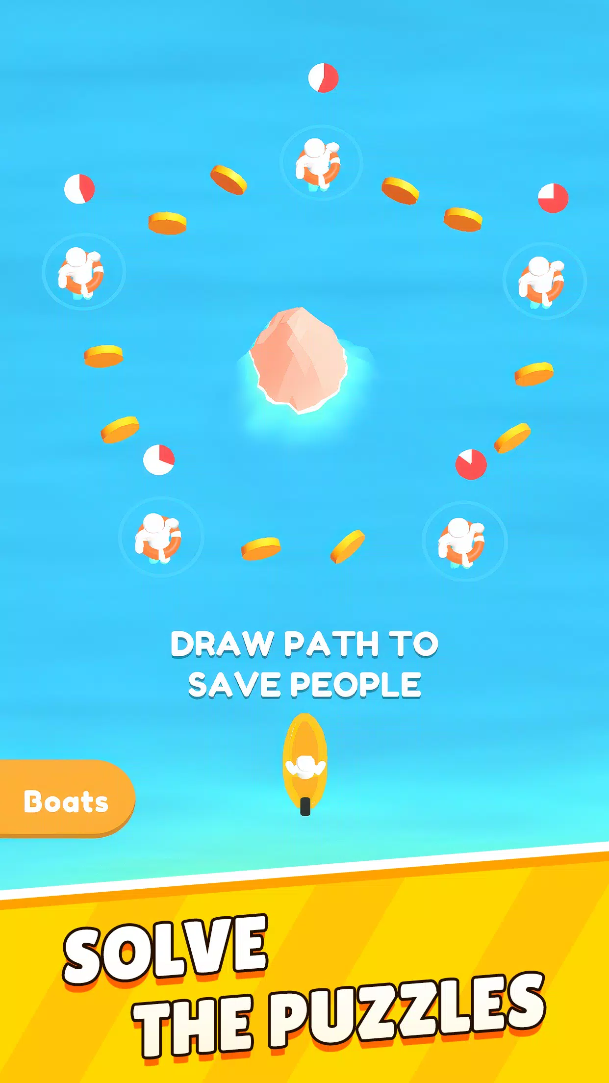 Beach Rescue Rush Screenshot 2