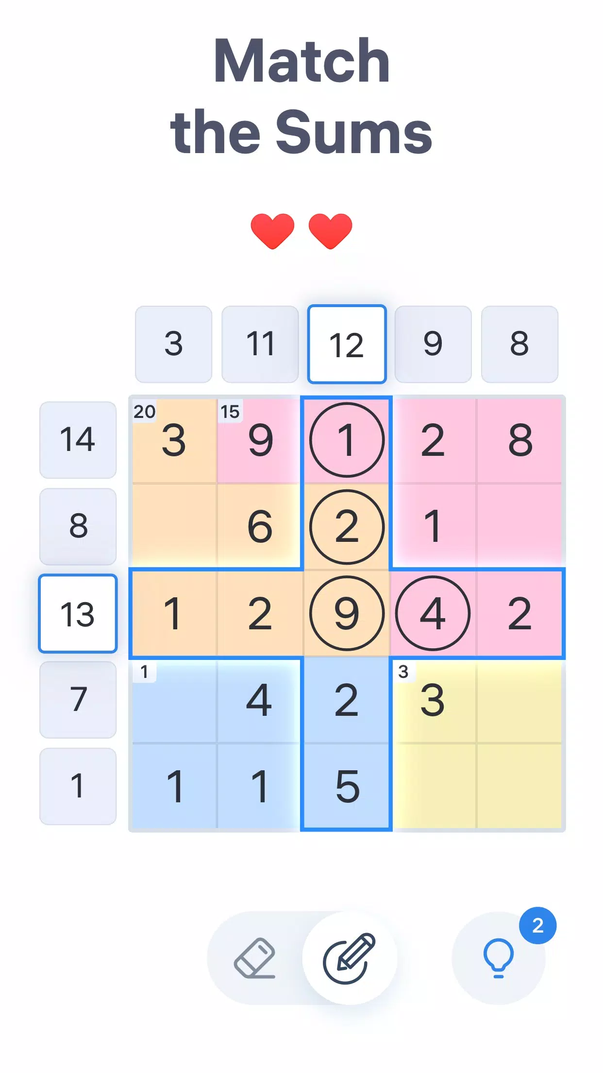 Number Sums Captura de pantalla 0