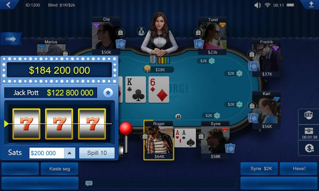poker Norway hd スクリーンショット 2