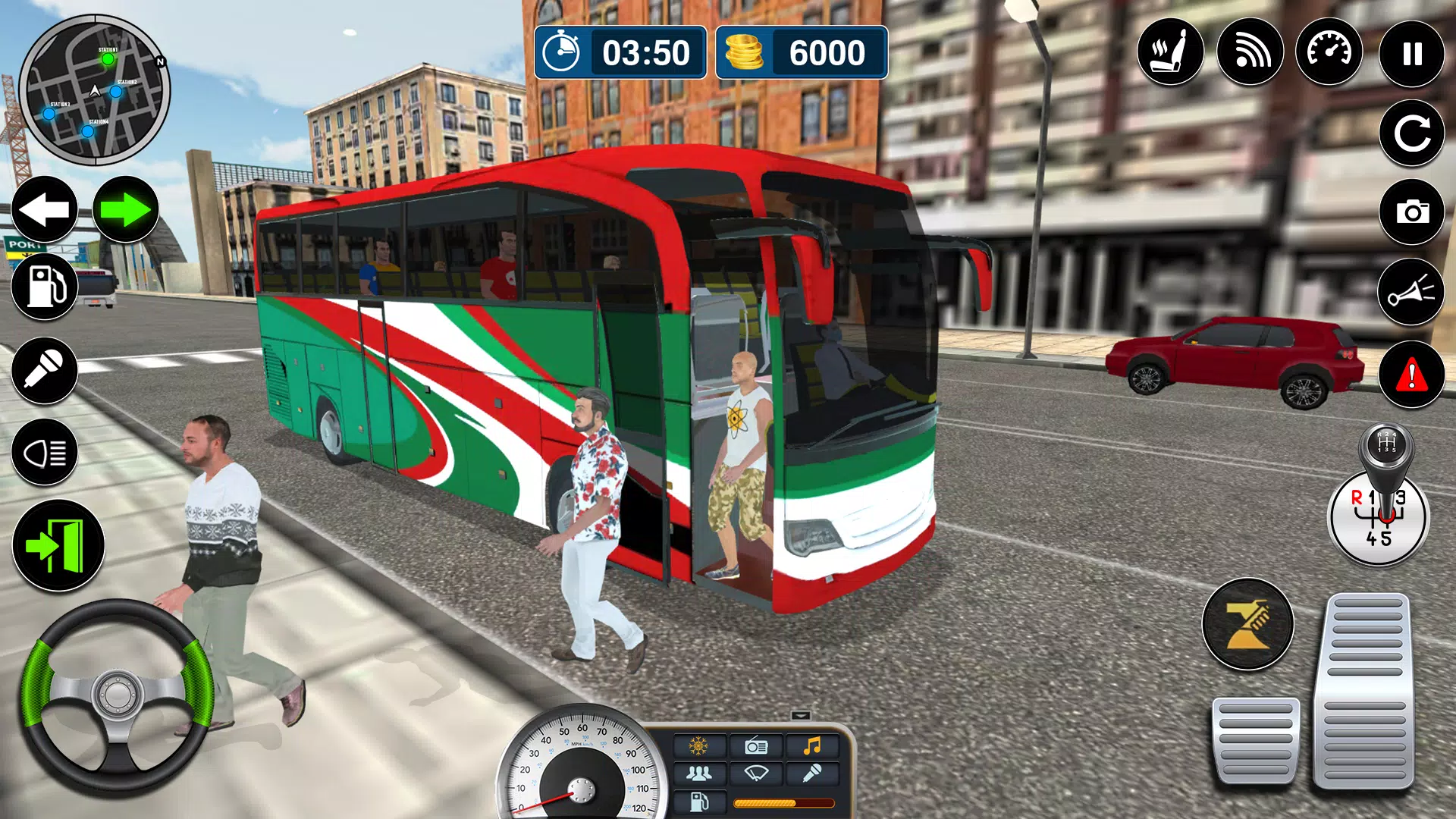 City Bus Steer Challenge स्क्रीनशॉट 3