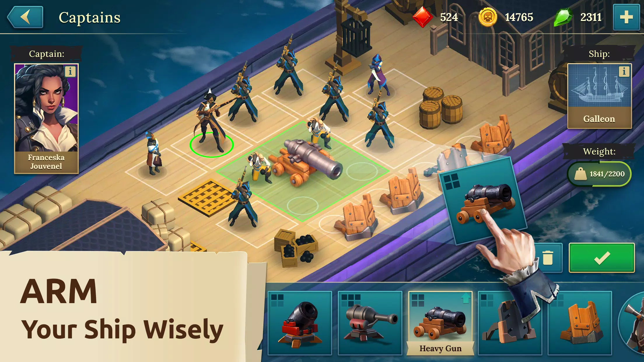 Pirate Ships・Build and Fight Screenshot 1