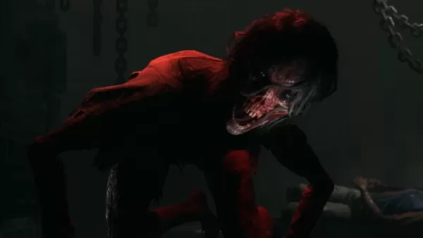 A zombie seen in Dying Light: The Beast‘s gameplay trailer seemingly preparing to attack the player character