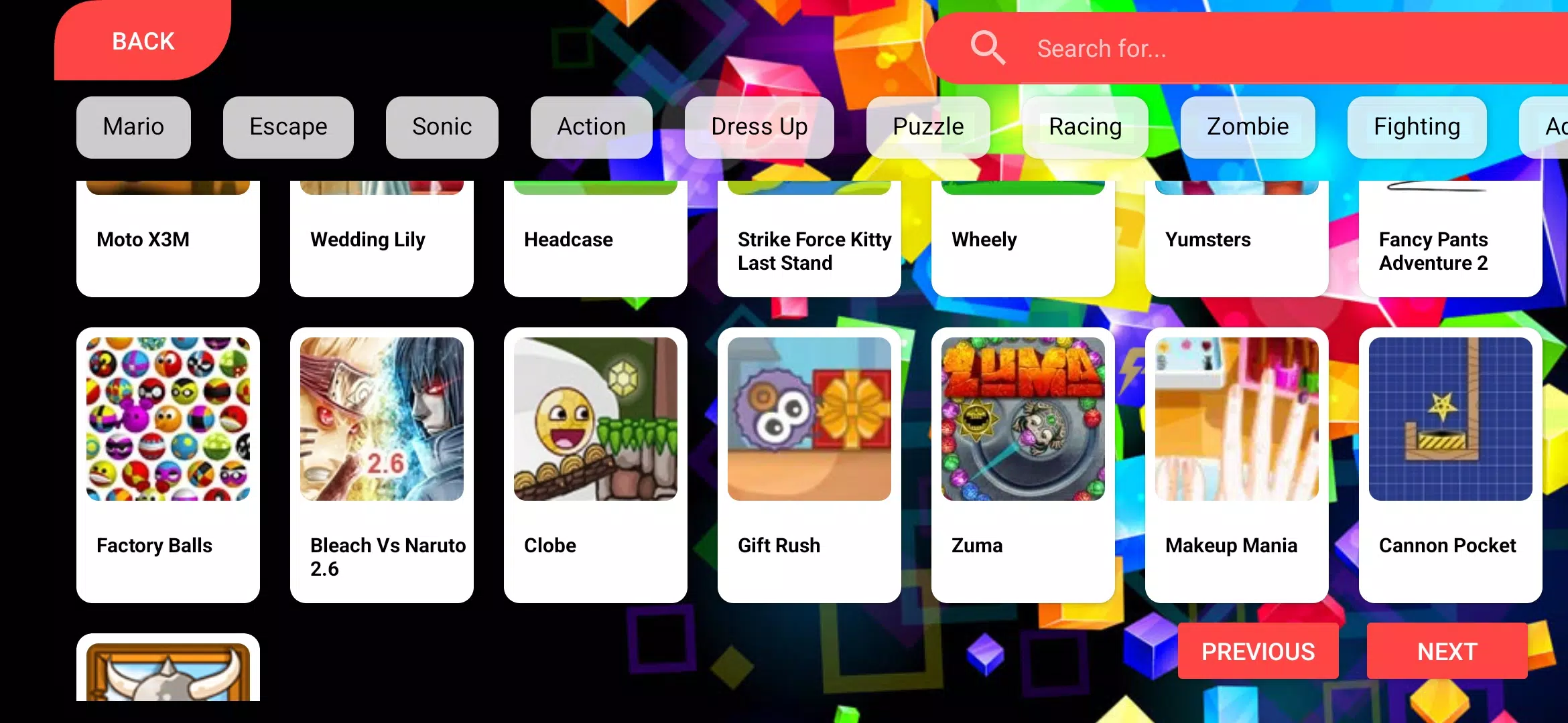 Flash Game Archive Tangkapan skrin 0