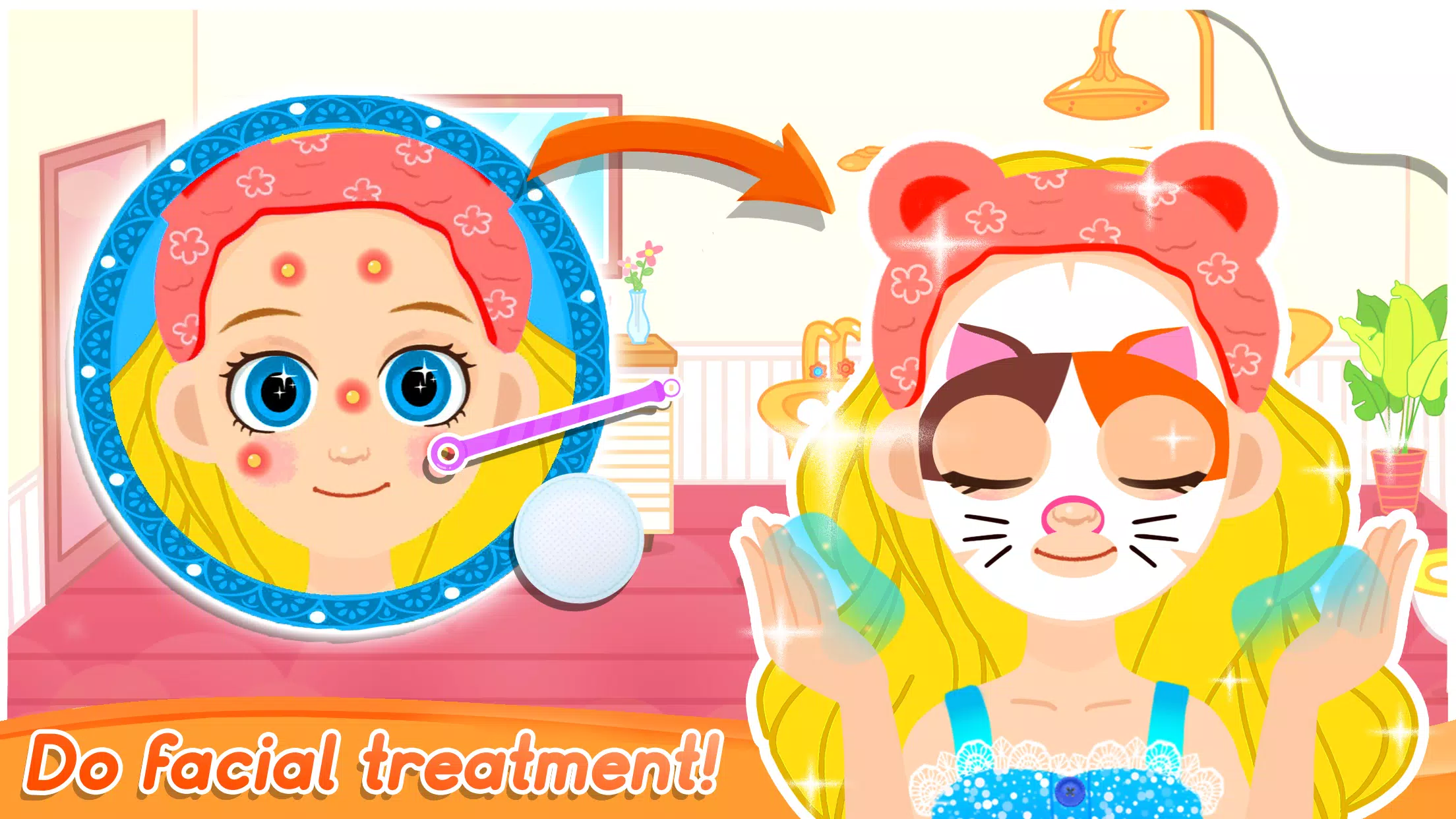 Princess Makeup Dress Makeover Schermafbeelding 2