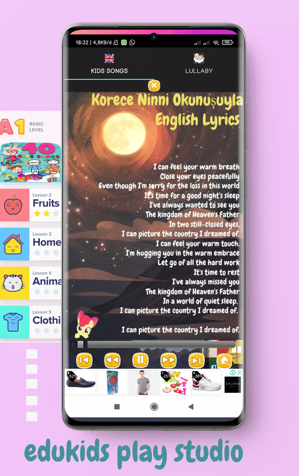 Kids Preschool Learning Songs Tangkapan skrin 2