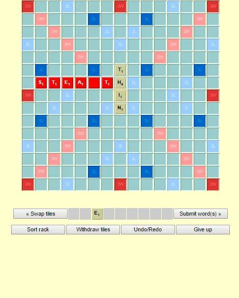 Letter Tile Solitaire スクリーンショット 1