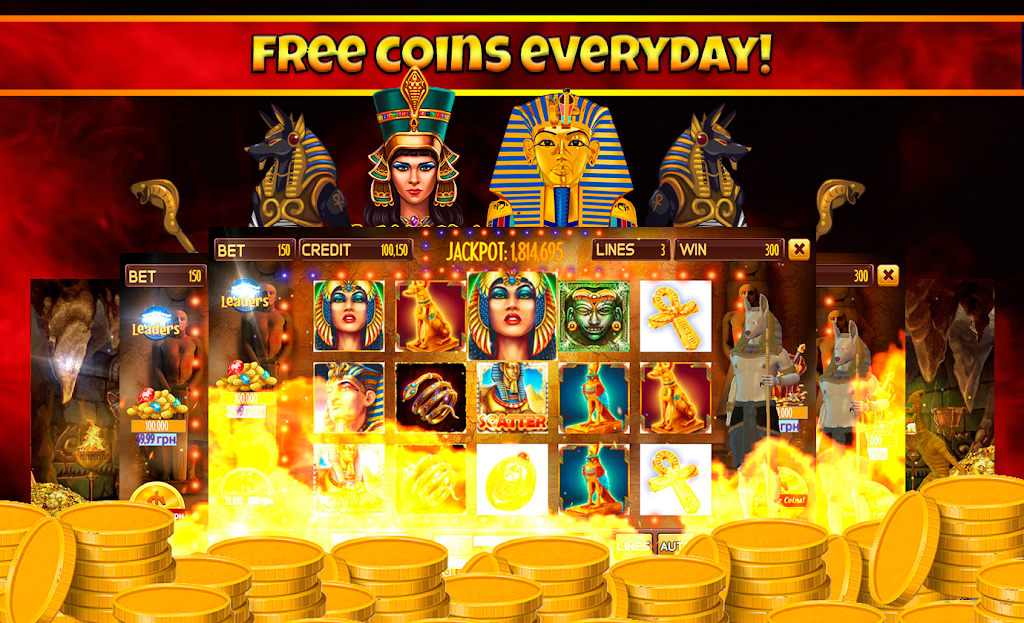 Slots - Pharaoh's Secrets スクリーンショット 2