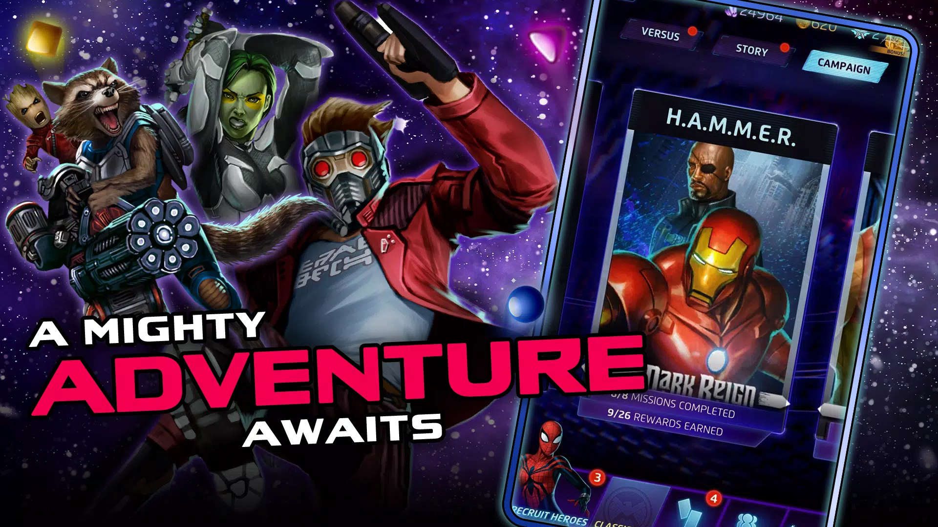 MARVEL Puzzle Quest: Match RPG Tangkapan skrin 3
