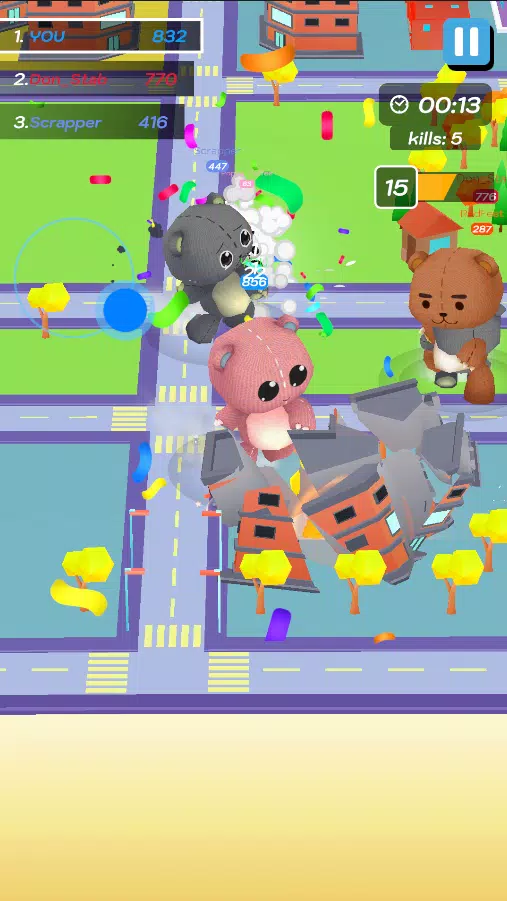 Crazy Monster City應用截圖第1張