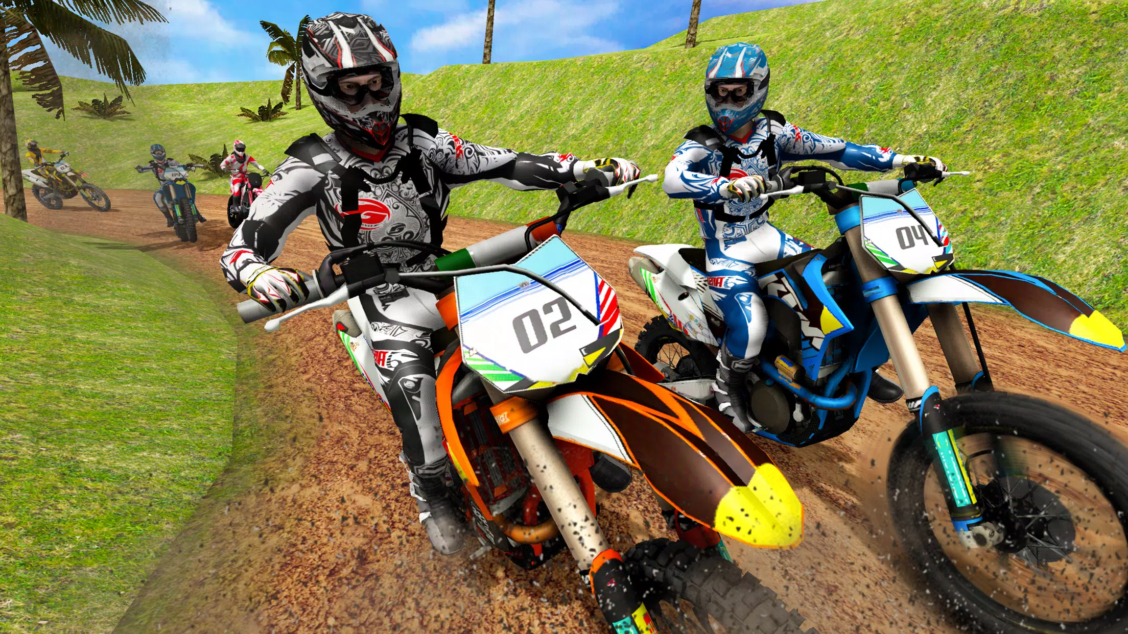 Mountain Dirt Bike Champions स्क्रीनशॉट 1