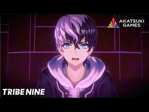 Tribe Nine protagonist Yo Kuronka in intense battle sequence