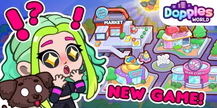 「Dopples World：Androidの子供向けに発売されたクリエイティブサンドボックスアドベンチャー、iOS」