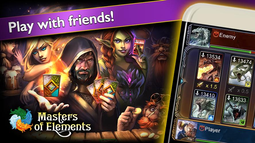 Masters of Elements－Online CCG Screenshot 3