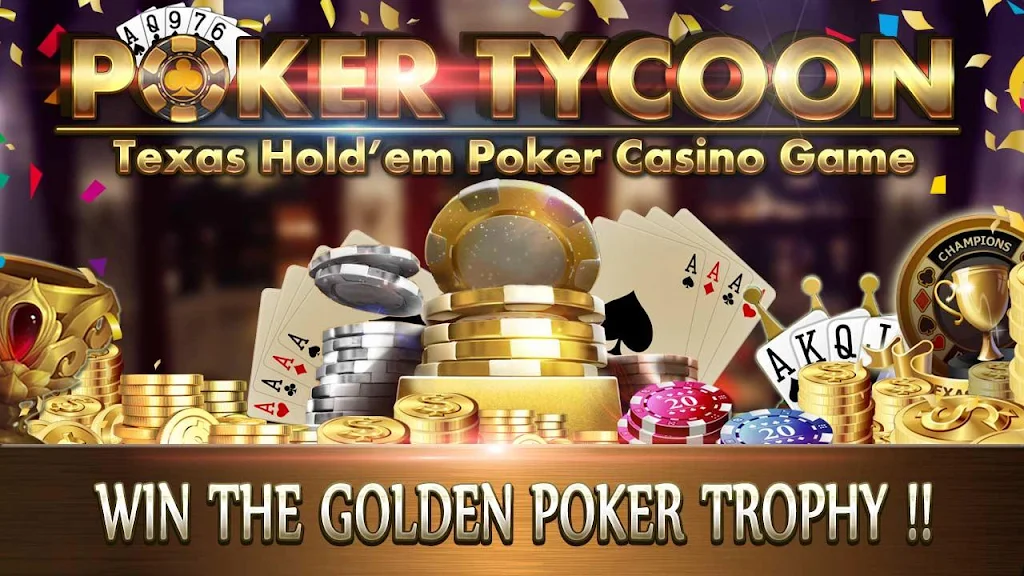 Poker Tycoon - Texas Hold'em Poker Casino Game应用截图第0张