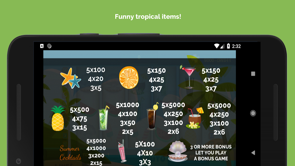 Lucky Vegas - Summer Cocktail Slot Jackpot Machine Capture d'écran 2