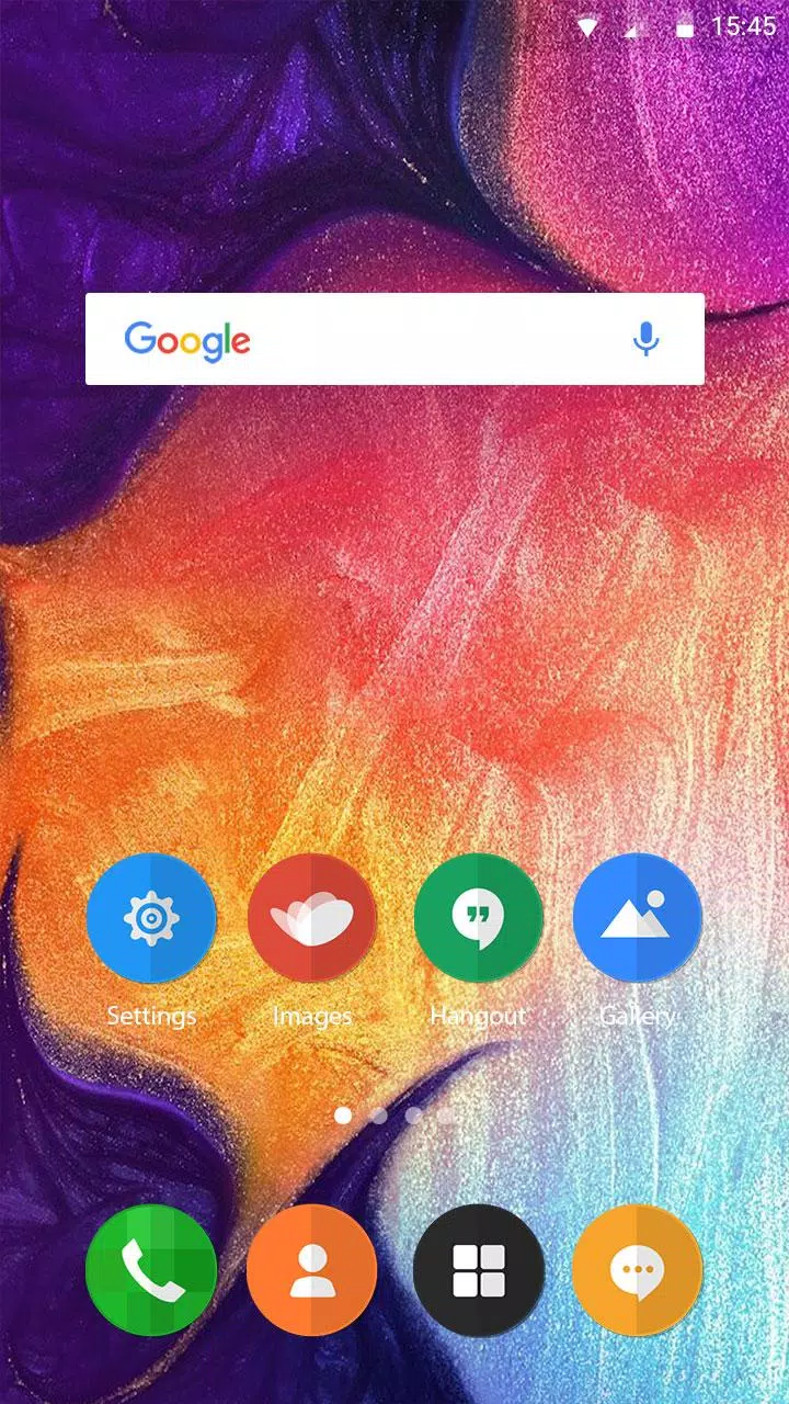Samsung Galaxy A90 5G Launcher Tangkapan skrin 2