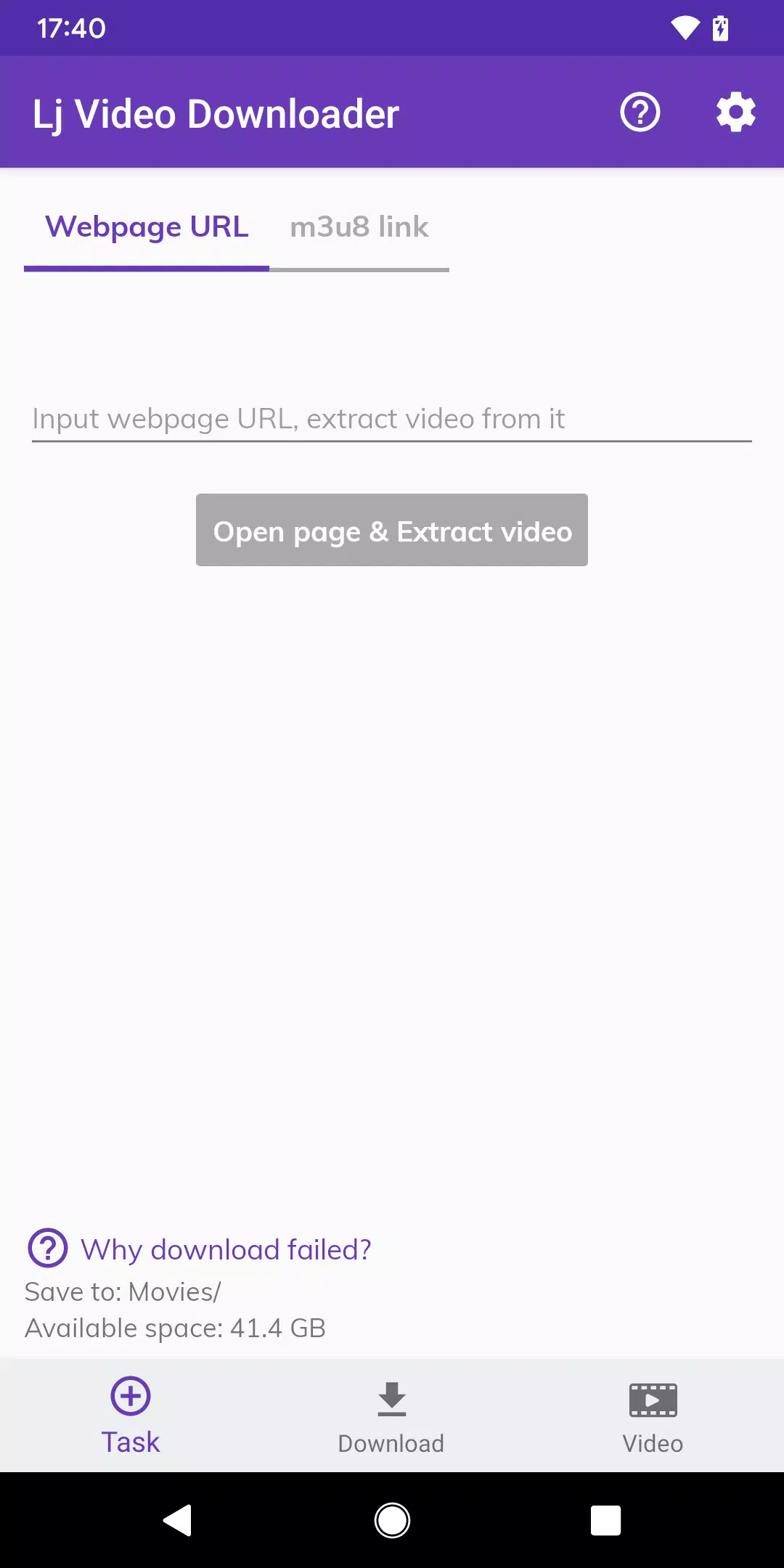 Lj Video Downloader (m3u8,mp4) ภาพหน้าจอ 0